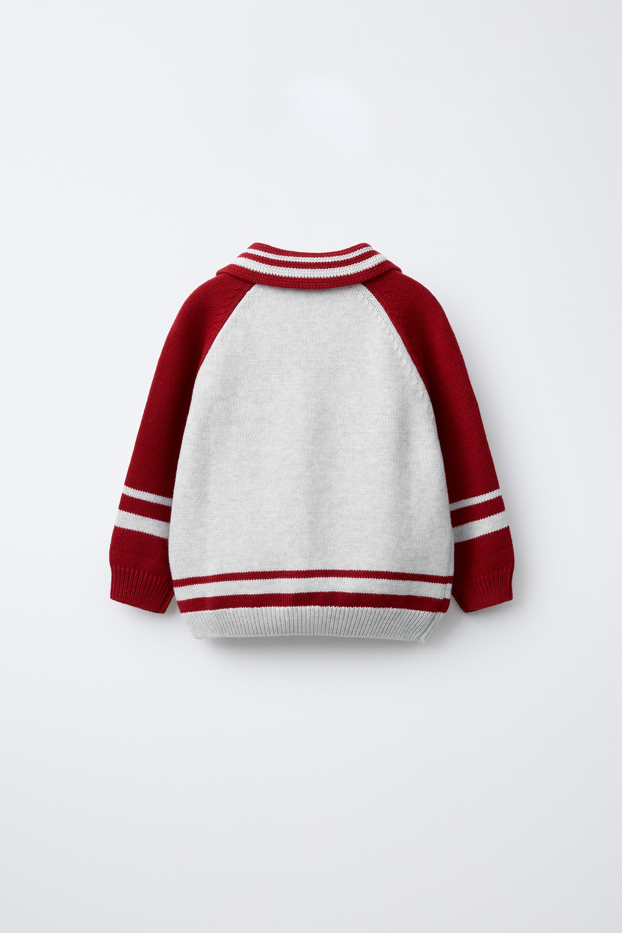 VARSITY PATCH KNIT POLO SHIRT